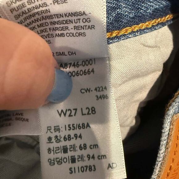 Levi's Women's Jeans Size W27 L28 - Picture 3 of 4